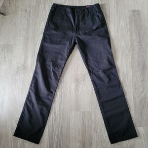 Metal Mulisha Black Chino Pants With Skull Logo Detail Men's Size 30